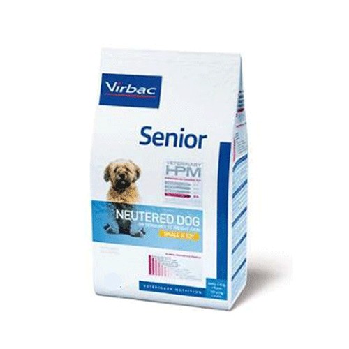 Virbac Hpm Senior Neutered Dog Small & Toy 3 Kg Alimento, pienso para perros