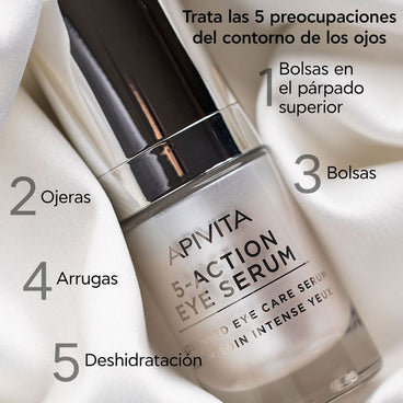 APIVITA 5-Action Eye Serum con Lirio Blanco 15 ml
