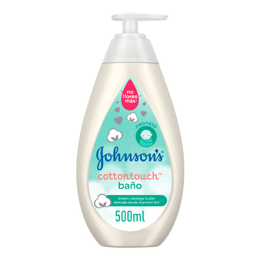 Johnson'S Baby Cottontouch Baño Para la Piel Delicada Del Recién Nacido, 500 ml