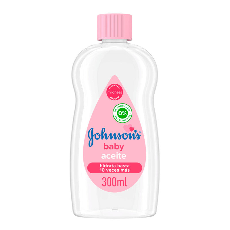 Johnson'S Baby Aceite Regular, Deja la Piel Suave y Sana, Ideal Para Pieles Delicadas, 500 ml