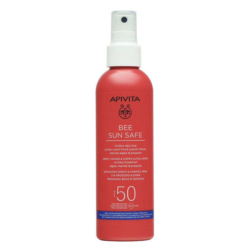 APIVITA Hydra Melting Spray Ultraligero SPF 50, 200 ml