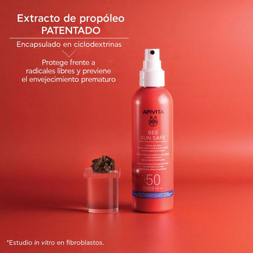 APIVITA Hydra Melting Spray Ultraligero SPF 50, 200 ml