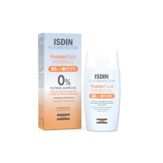 ISDIN Fotoprotector Mineral Fusión Fluid 50+ 50 ml