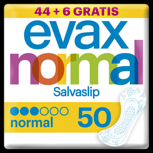 Evax Salvaslip Normal Protegeslips 50 unidades