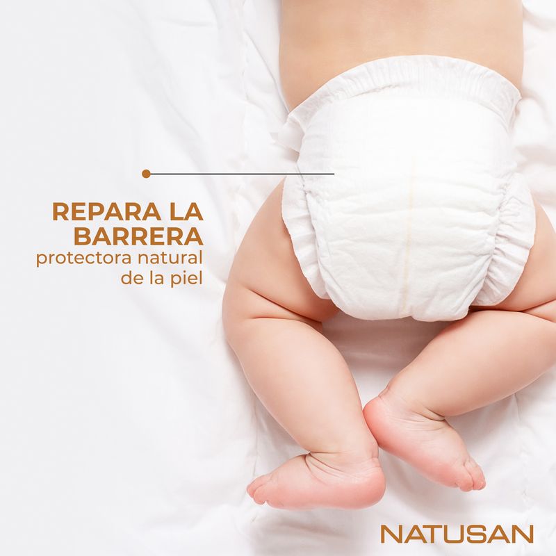 Natusan Crema Para Bebé Para La Zona Del Pañal, Alivia Irritaciones, Hipoalergénica, 75G