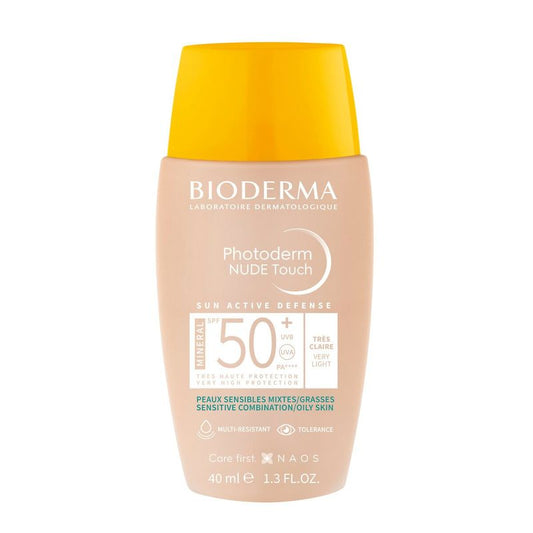 BIODERMA Photoderm Nude Touch SPF 50+ Tono Natural 40 ml