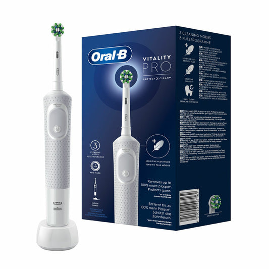 Oral-B Vitality 100 Cross Action Cepillo Electrico Recargable Blanco