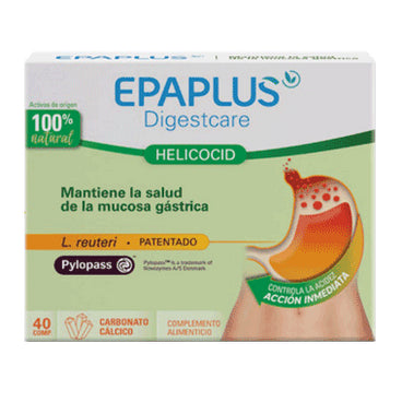 Epaplus Digestcare Helicocid 40 comprimidos