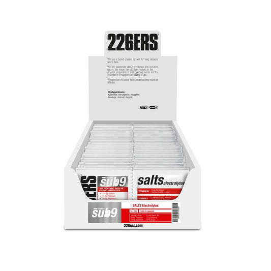 226Ers Sub9 Salts Electrolytes Duplo Sales Y Electrolitos Jengibre, 40x2 unidades