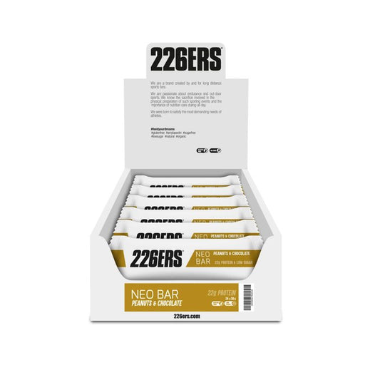 226Ers Neo Bar Protein - Barrita Proteica Neo Bar Protein - Barrita Proteica Cacahuetes Y Chocolate, 24x50 gr