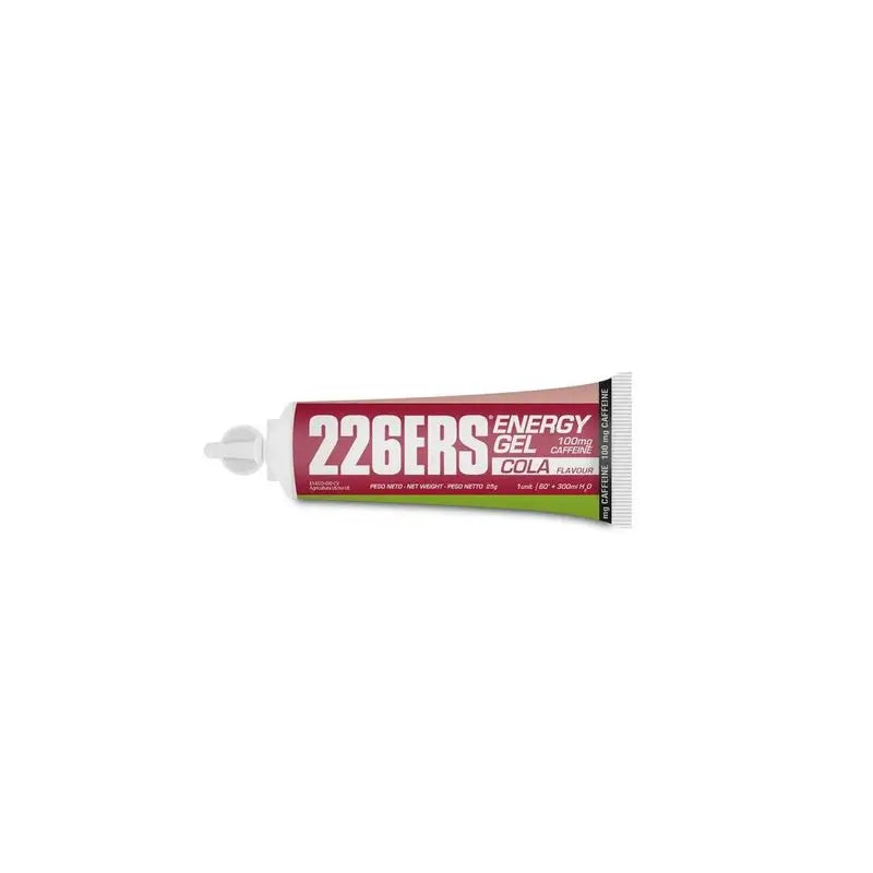 226Ers Energy Gel 25Gr Gel Energético Cola - 100Mg Cafeína, 25 gr