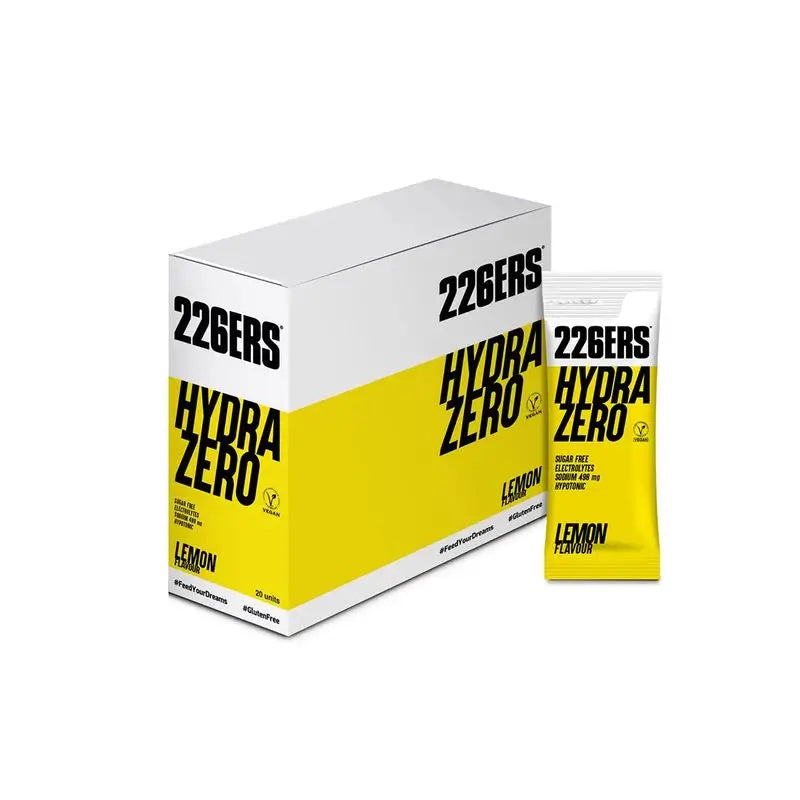 226Ers Hydrazero Monodosis Bebida Hipotónica Limón, 20x75 gr