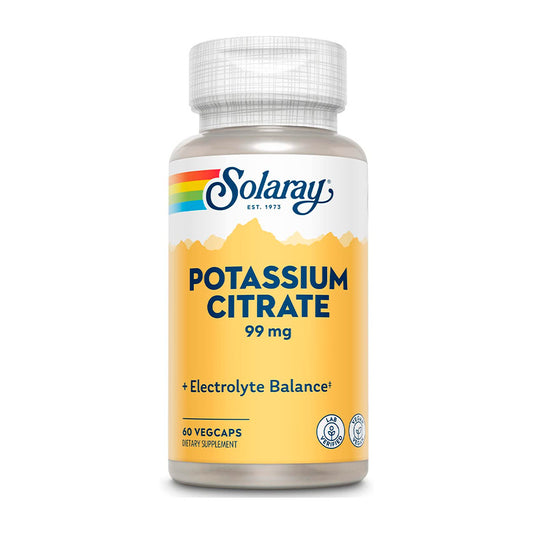 Solaray Potasio Citrato 99 Mg. 60 cápsulas