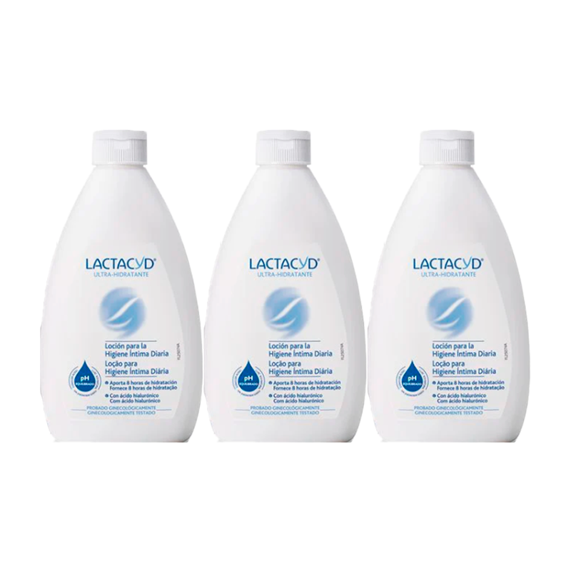 Lactacyd Triplo UltraHidratante, 3 x 200ml