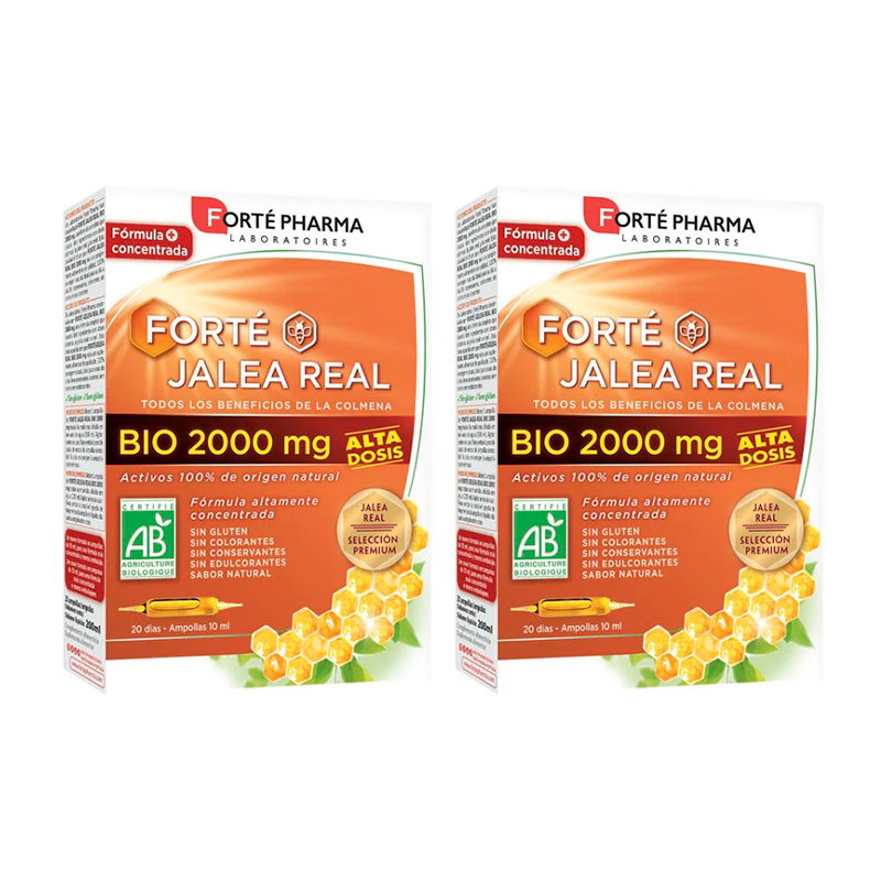 Forté Pharma Duplo Forté Jalea Real Bio 2000 mg 2 x 20 Amp.