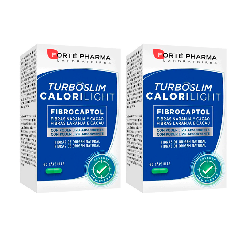 Forté Pharma Duplo Turboslim Calorilight, 2 x 60 cápsulas