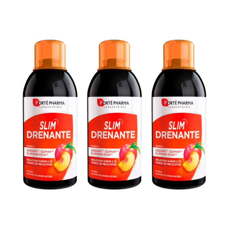Forté Pharma Triplo Slim Drenante, 3 x 500 ml