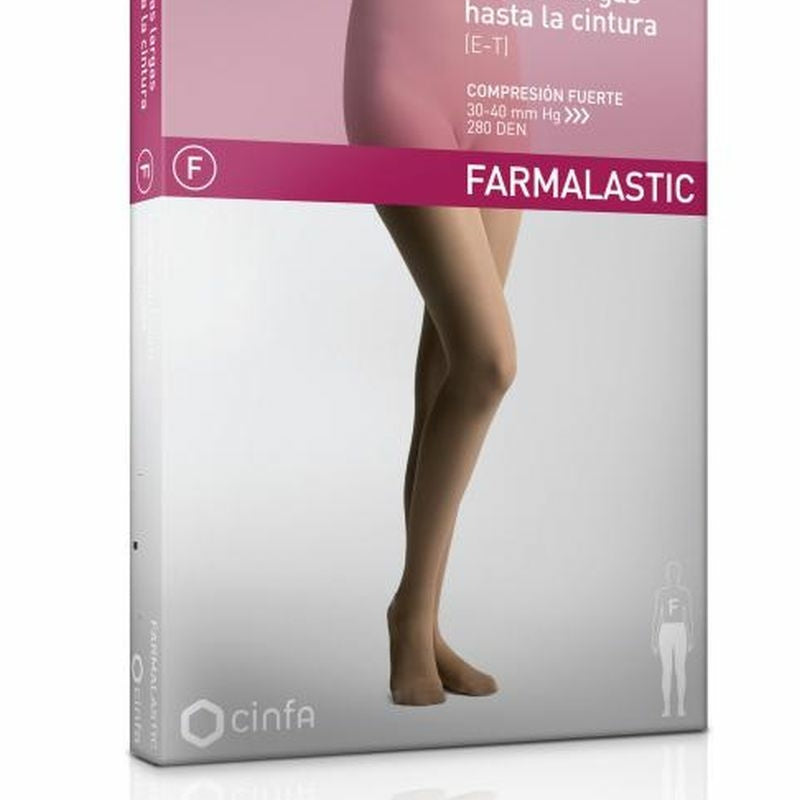Compra Farmalastic Panty Modelador Larga (E-T) De Compresión Normal Beige,  Talla Grande al mejor precio.