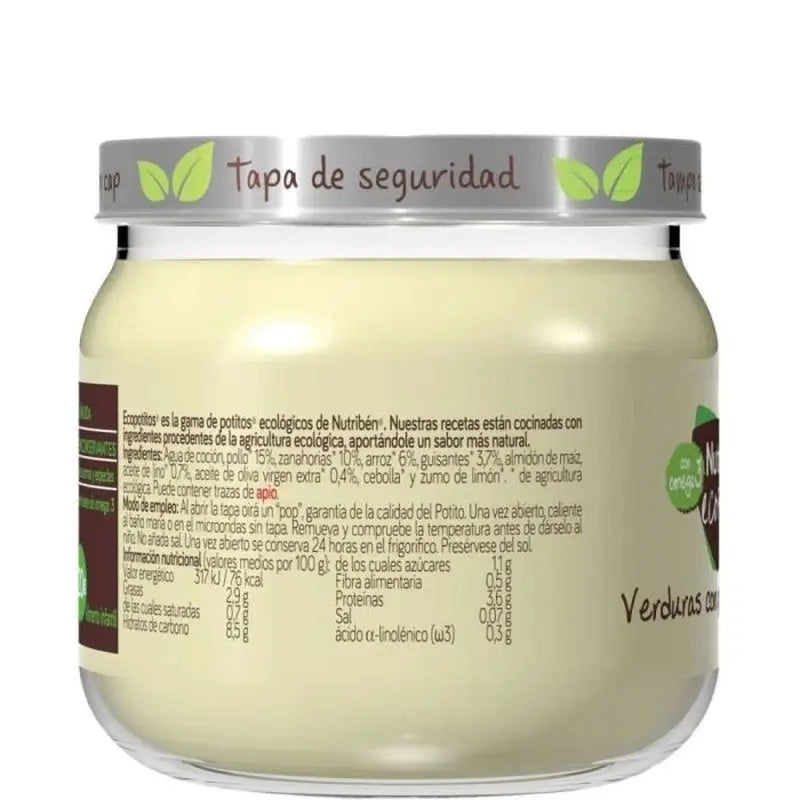 Nutriben Potito Eco Pollo Del Corral Con Verduras 6x235 Gr