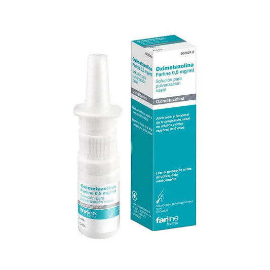 Farline Oximetazolina 0.5 Mg/ ml Nebulizador Nasal 15 ml