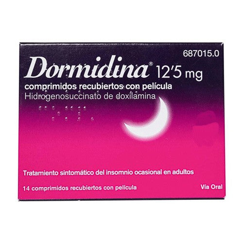 Dormidina 12,5 mg, 14 Comprimidos
