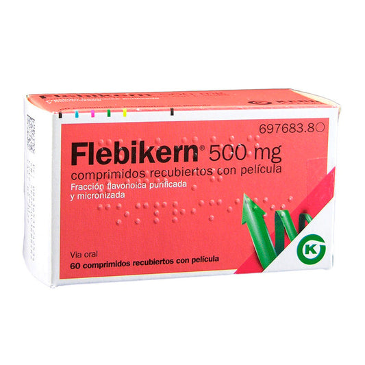 Flebikern 500 mg, 30 comprimidos Recubiertos con Pelicula
