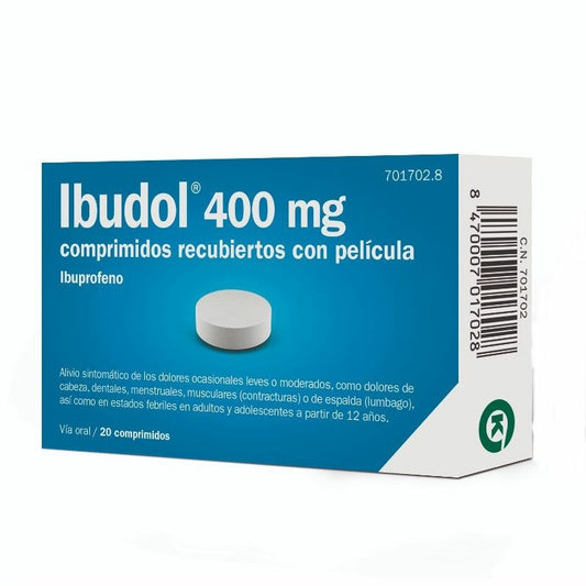 Ibudol Efg 400 mg 20 comprimidos Recubiertos