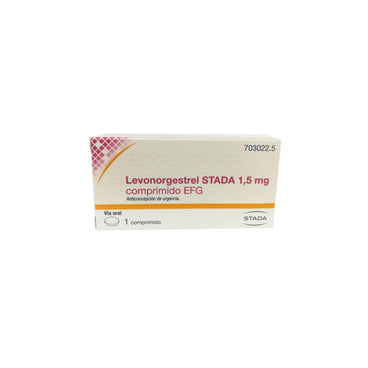 Levonorgestrel Stada EFG 1.5 mg 1 Comprimido