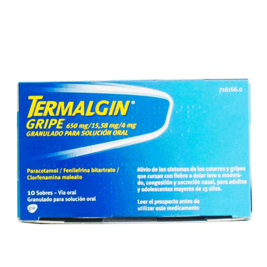 Termalgin Gripe 650 mg 10 sobres