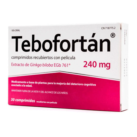 Tebofortan 240 mg, 30 comprimidos Recubiertos
