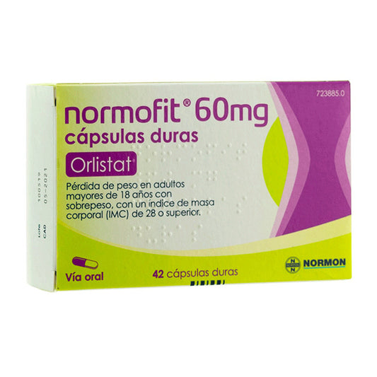 Normofit 60 mg, 42 cápsulas Duras