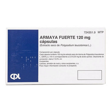 Armaya Fuerte 120 mg 24 cápsulas