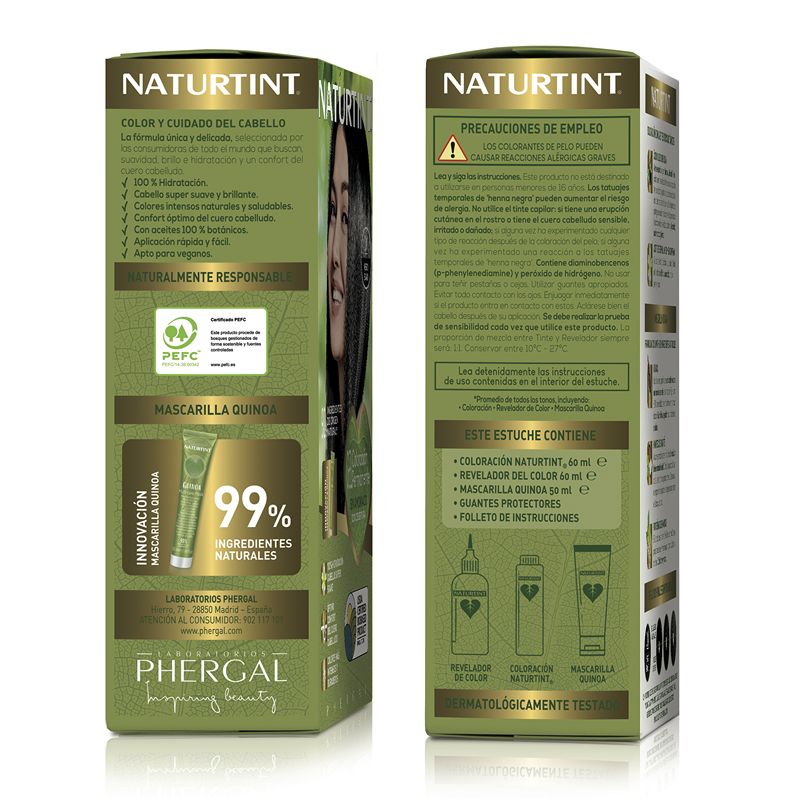 Tinte Naturtint Biobased 5Wb - Marrón Cobrizo Radiante