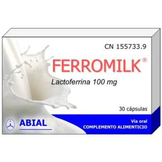 Abial Ferromilk Lactoferrina 100Mg. 30Cap. 