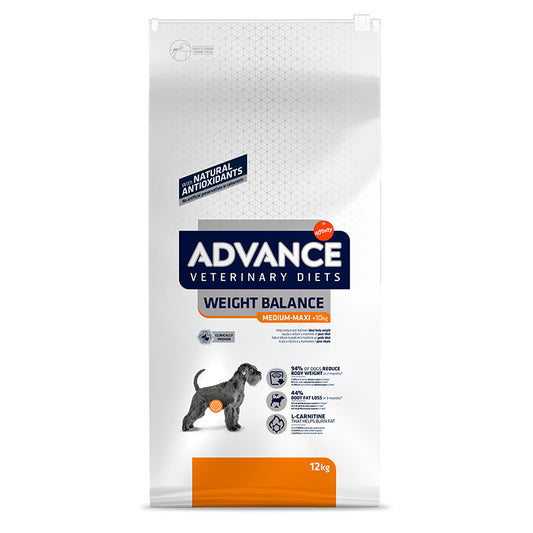 Advance Vet Canine Adult Weight Balance 12Kg, pienso para perros