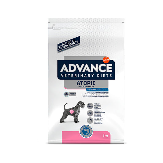 Advance Vet Canine Adult Atopic 3Kg, pienso para perros