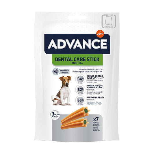 Advance Canine Adult Mini Dental Care 13X90Gr, snack para perros
