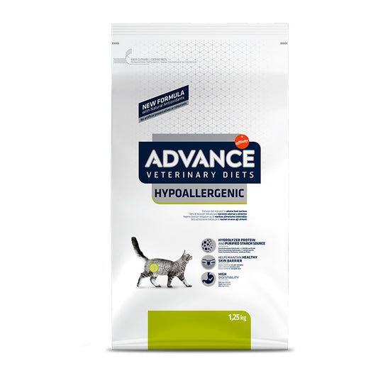 Advance Vet Feline Hypoallergenic 1,25Kg, pienso para gatos