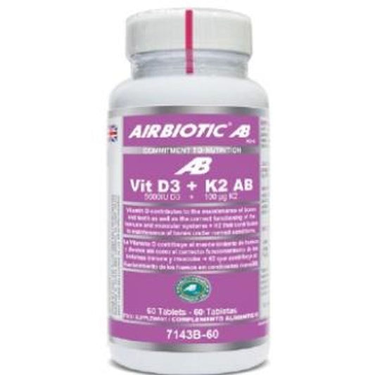 Airbiotic Vit D3 + K2 60Comp. 