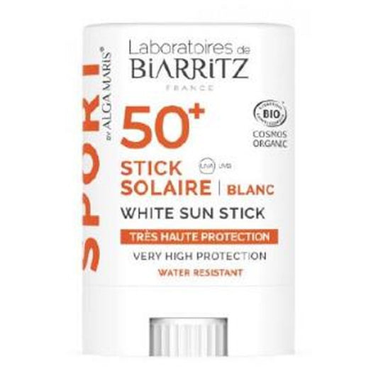Alga Maris - Lab. Biarritz Stick Solar Spf50+ 12Gr. Bio