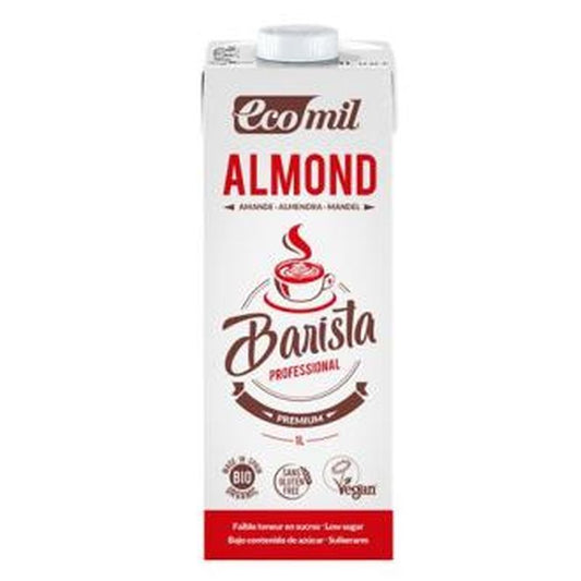 Almond Ecomil Bebida De Almendra Barista 1Lt 6Uds Bio 