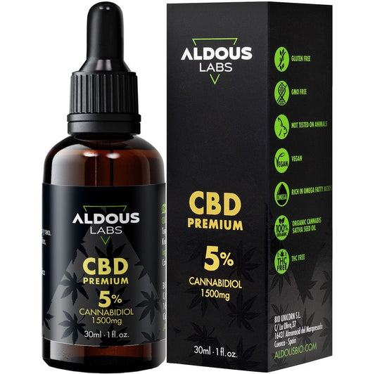 Aldous Labs CBD Oil 5% 30 ml Isolado