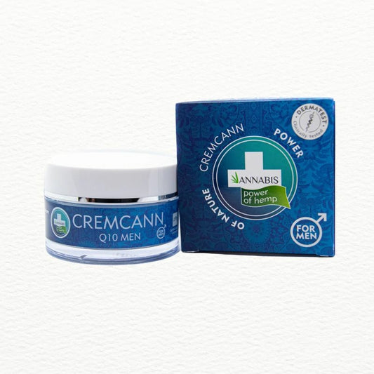 Cremcann Q10 Men · Crema Facial Natural Hidratante Y Regeneradora Para Hombre , 50 ml
