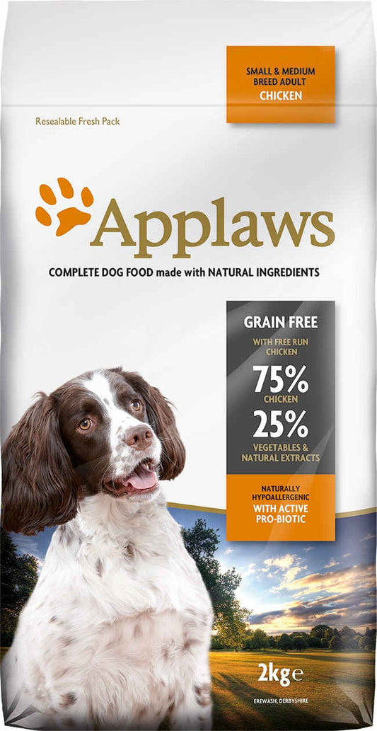Applaws Dog Dry Adulto Razas Pequeñas Y Medianas Pollo 2Kg