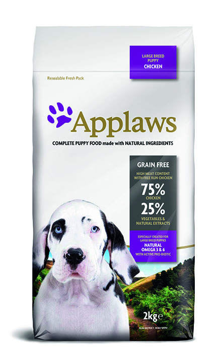 Applaws Dog Dry Puppy Razas Grandes Pollo 2Kg