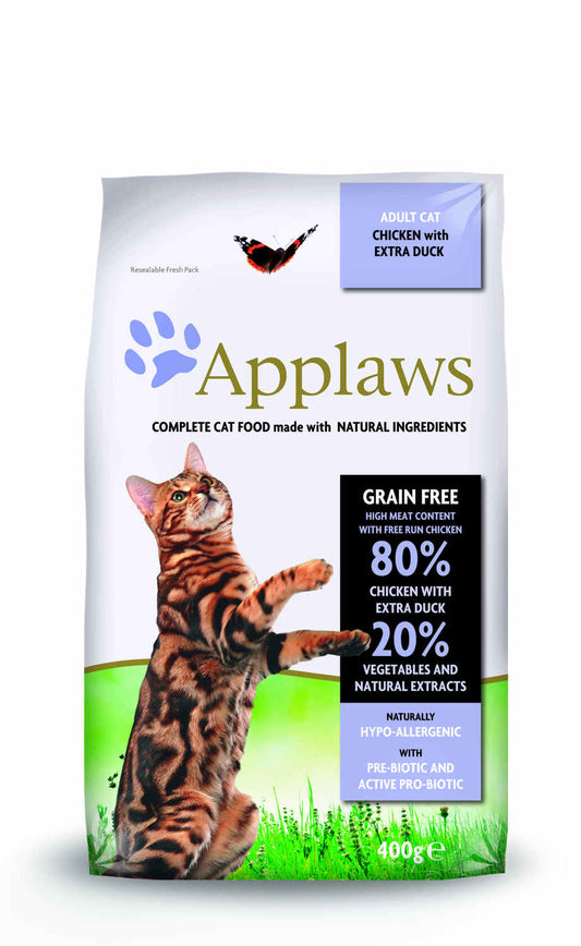 Applaws Cat Dry Adulto Pollo Y Pato 400Gr