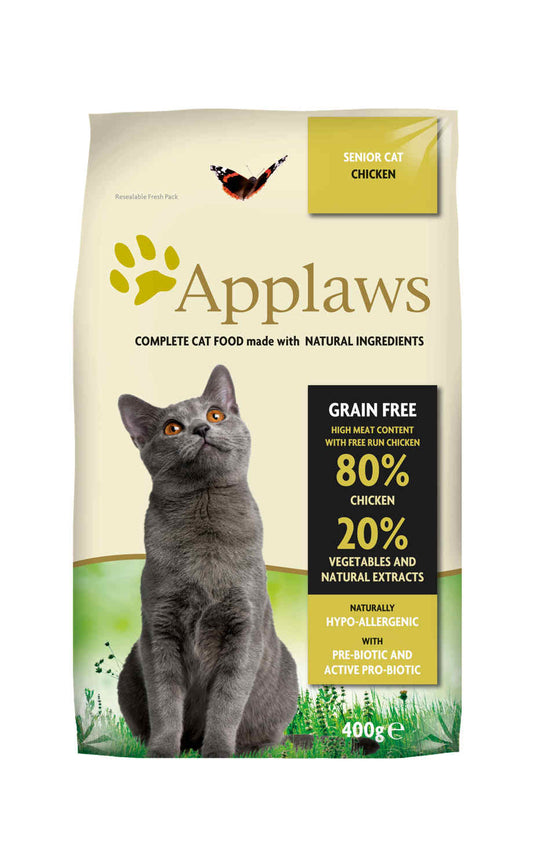 Applaws Cat Dry Senior Pollo 400Gr