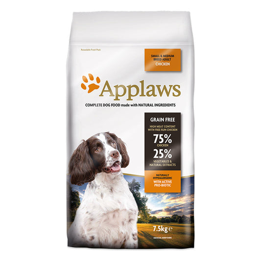 Applaws Dog Dry Adulto Razas Pequeñas Y Medianas Pollo 7Kg