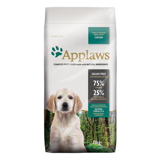 Applaws Dog Dry Puppy Razas Pequeñas Y Medianas Pollo 15Kg
