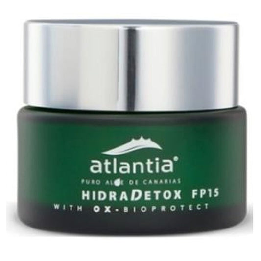 Atlantia Hydradetox Fp15 Crema Hidratante Con Aloe 50Ml 